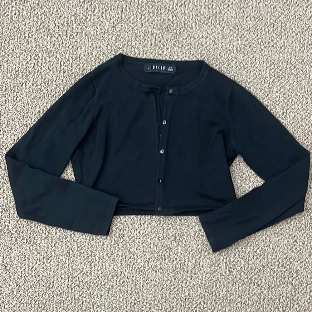 Lioness Black Cardigan